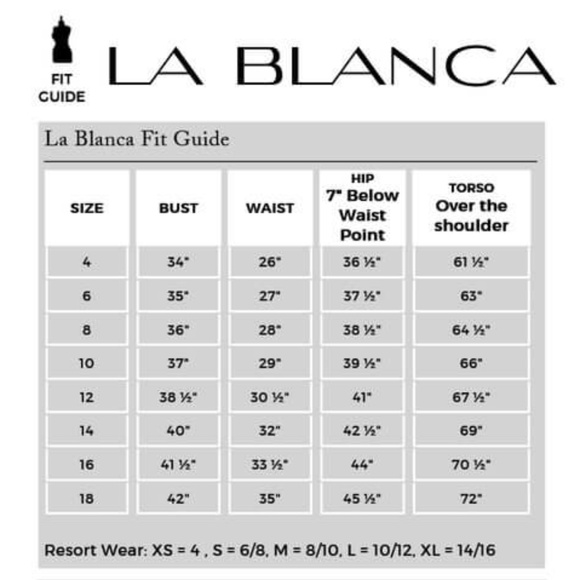 La Blanca Swim La Blanca One Piece Black Swimsuit Poshmark